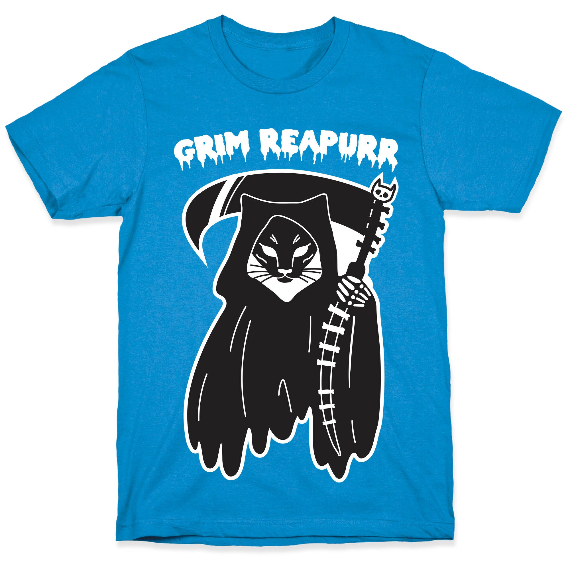 Grim Reapurr Cat T-Shirt
